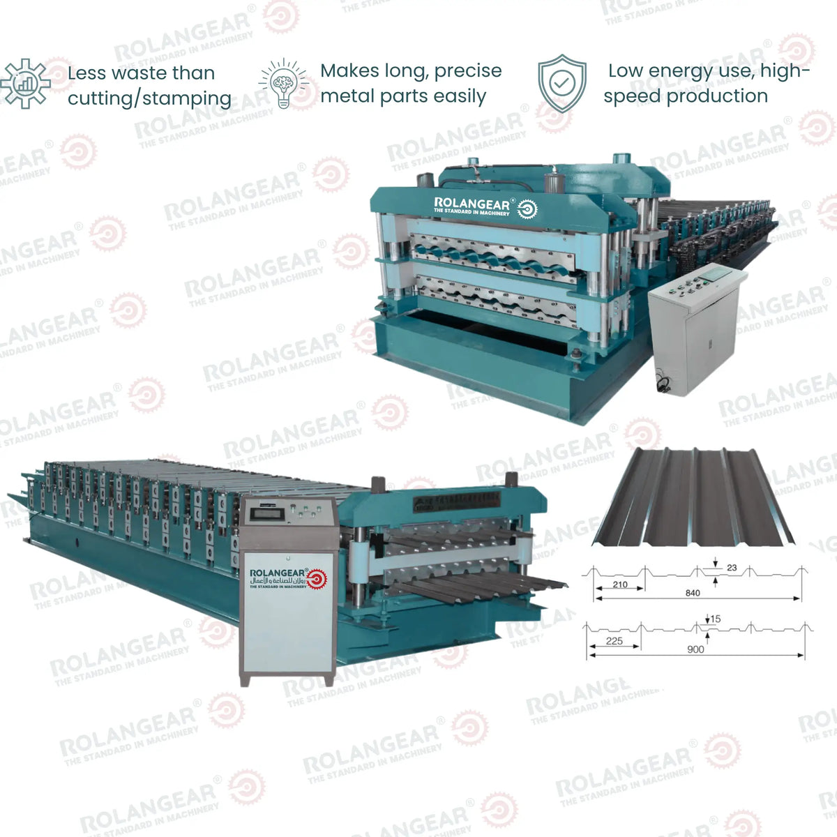 RGT-562F Double Layer Roll Forming Machine
