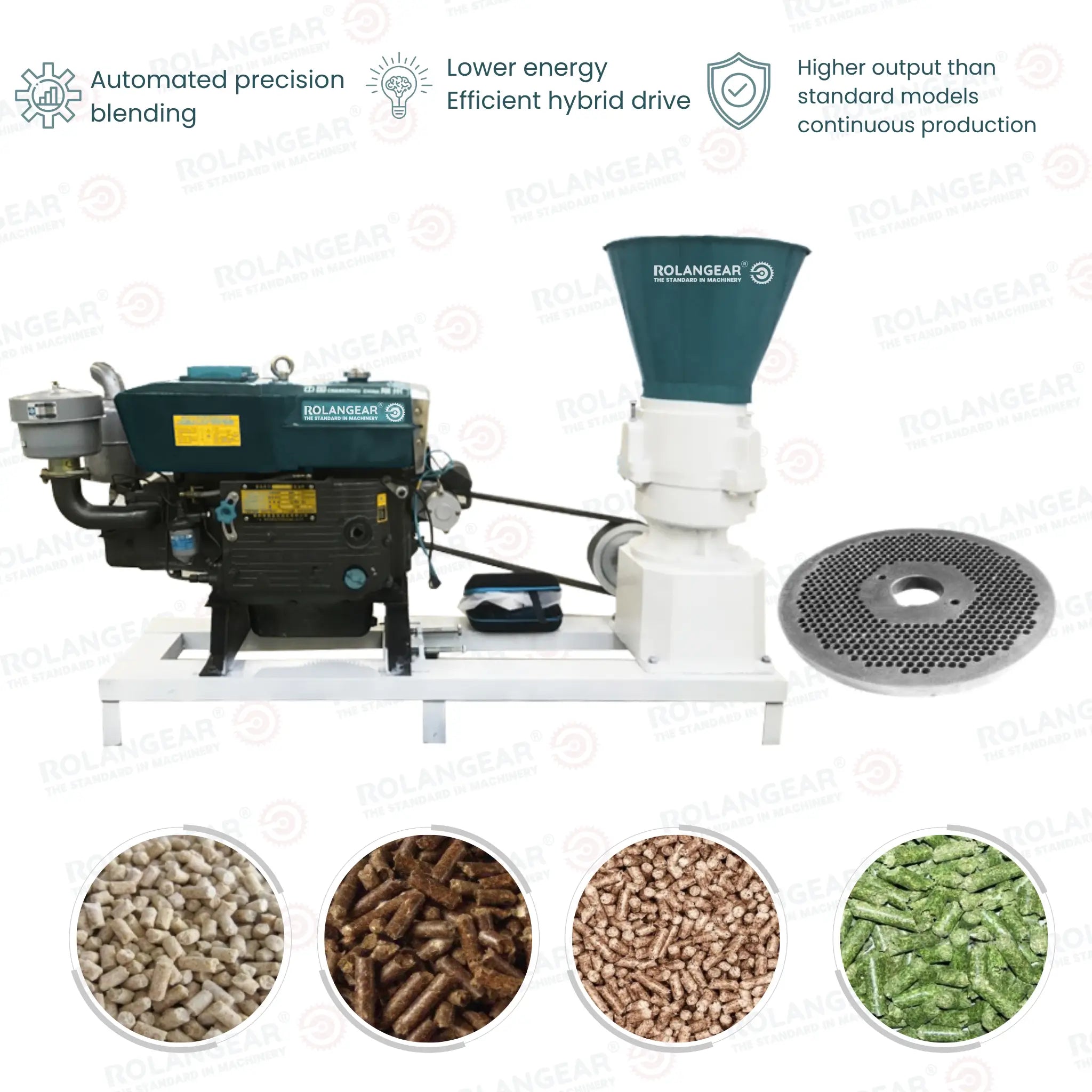 RGT-581F Off-Grid Feed Pelletizer