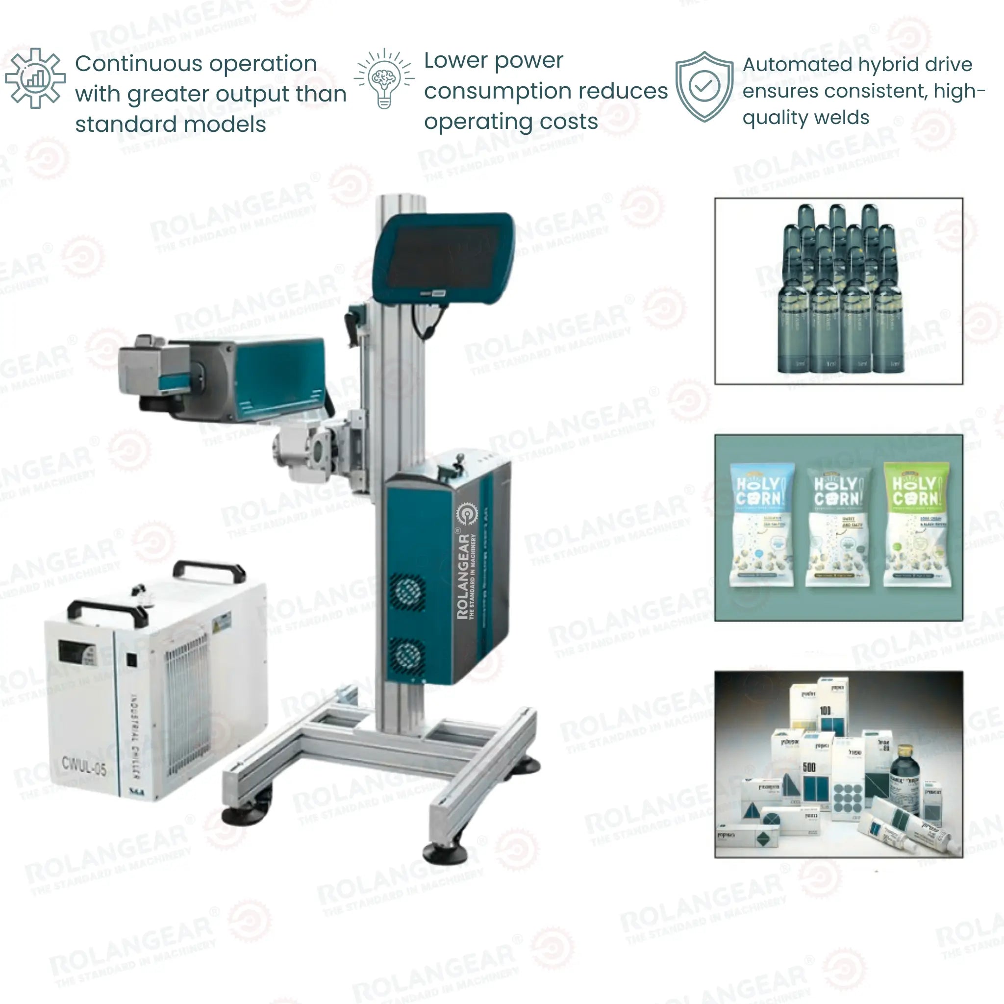 UV Production Line Laser Marking System