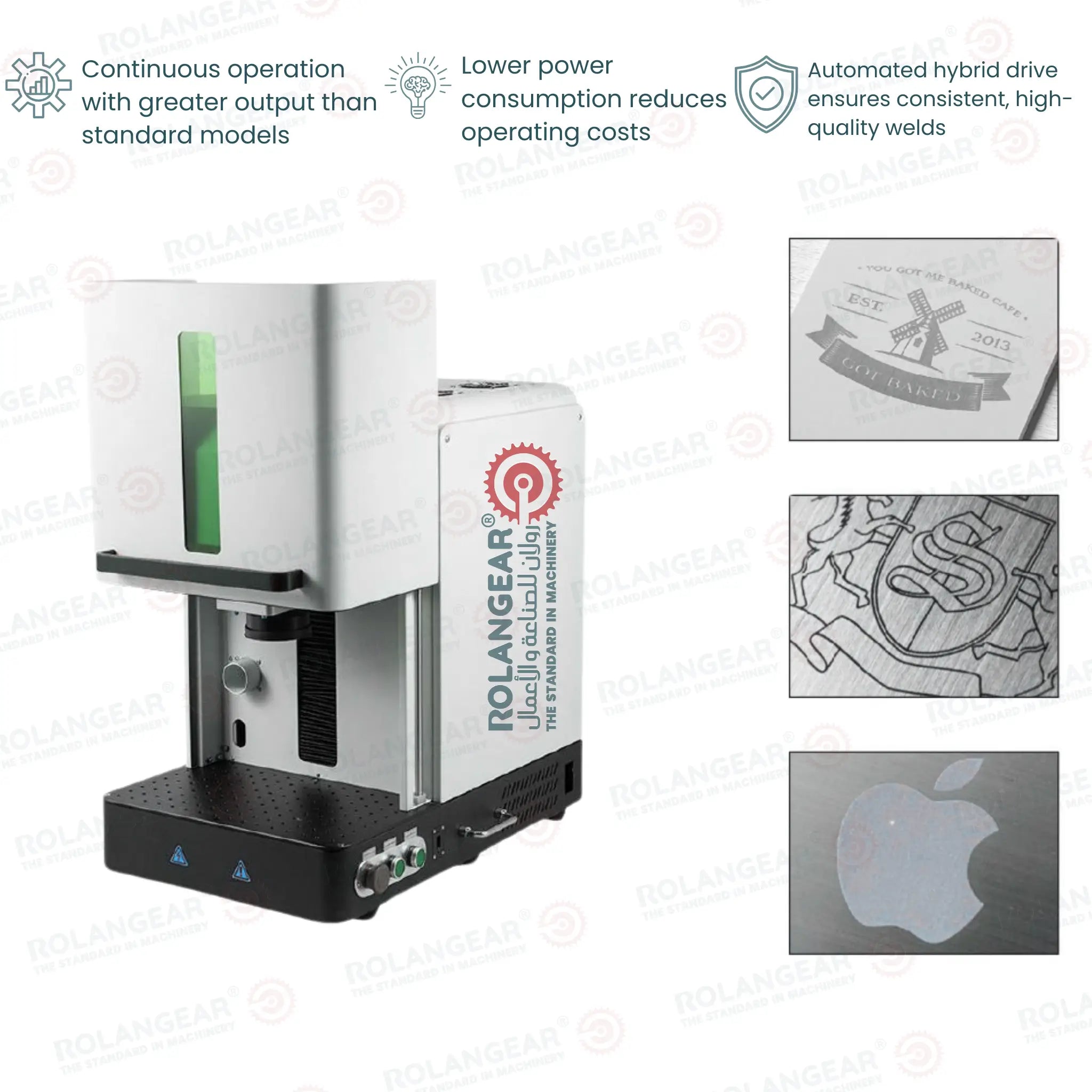Enclosed Fiber Laser Marking System