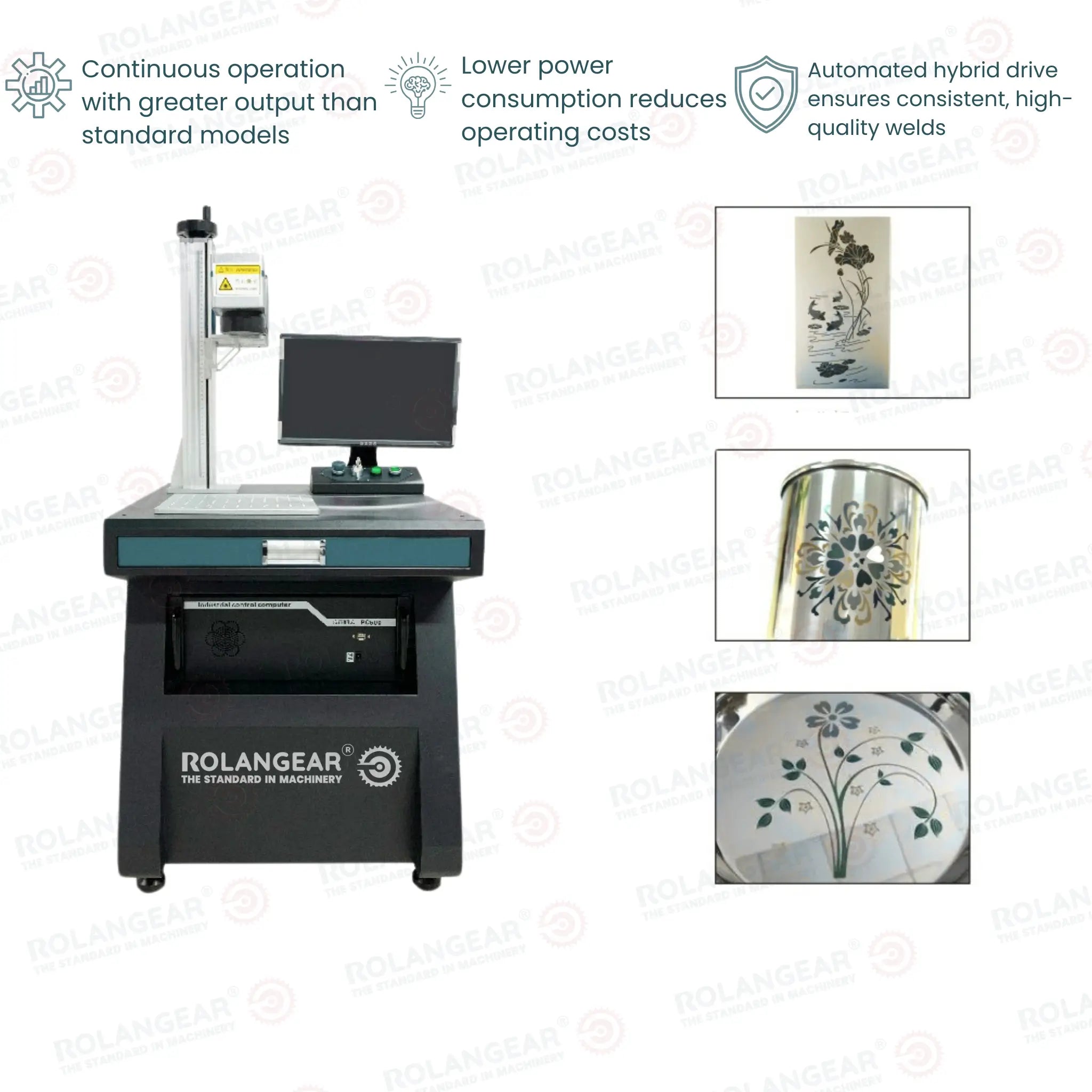 MOPA Fiber Laser Marking System