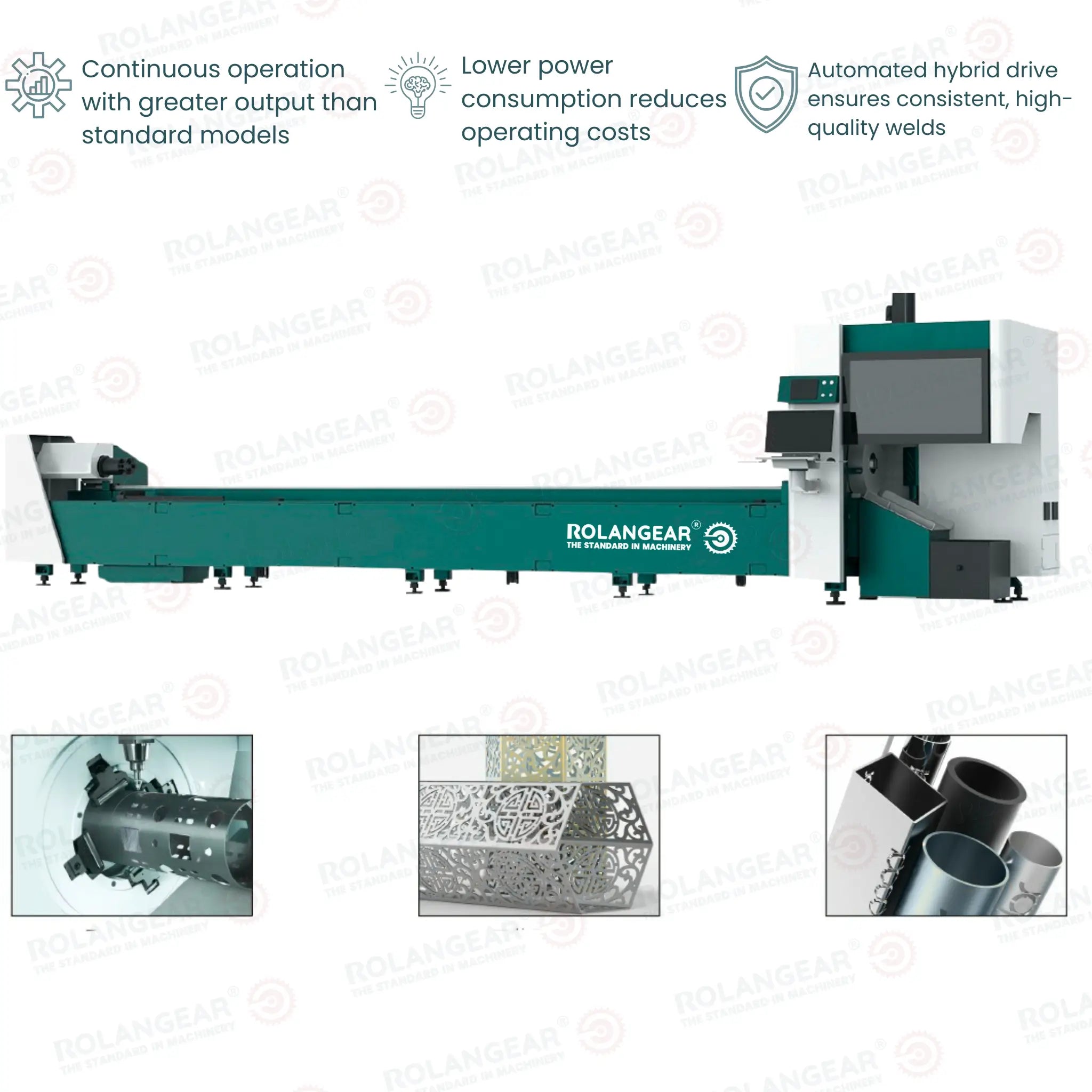 High-Speed Tube Laser Cutting System