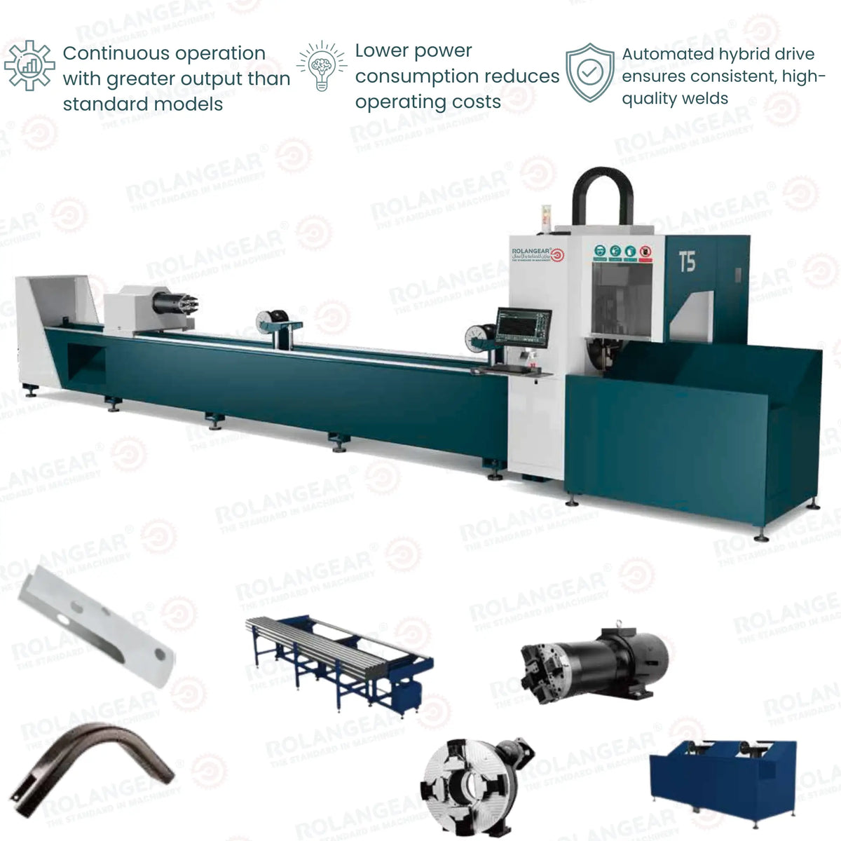 RGT-654F tubo laser corte sistema