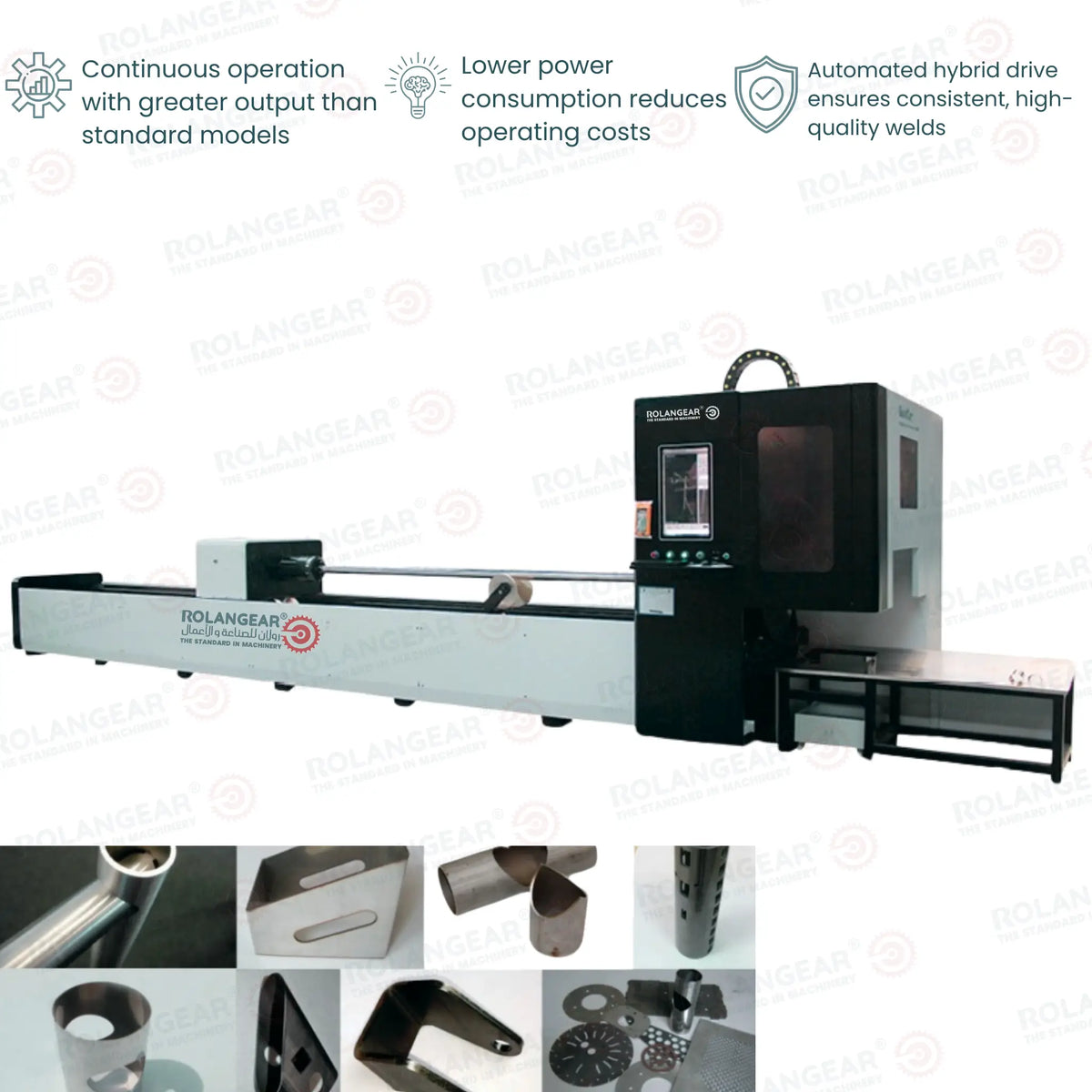 RGT-659F high-de precisión tubería laser corte sistema
