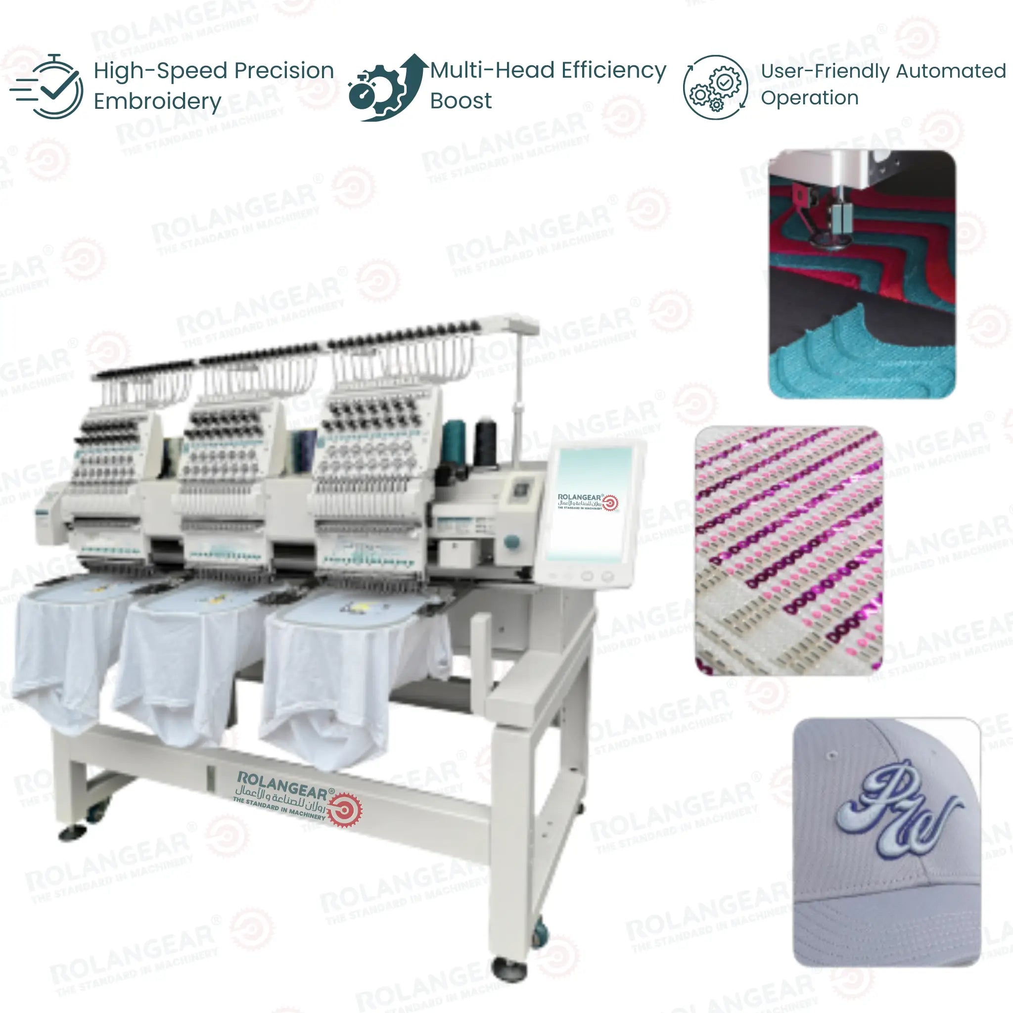 RGT -M1508 Series Professional Embroidery Machines