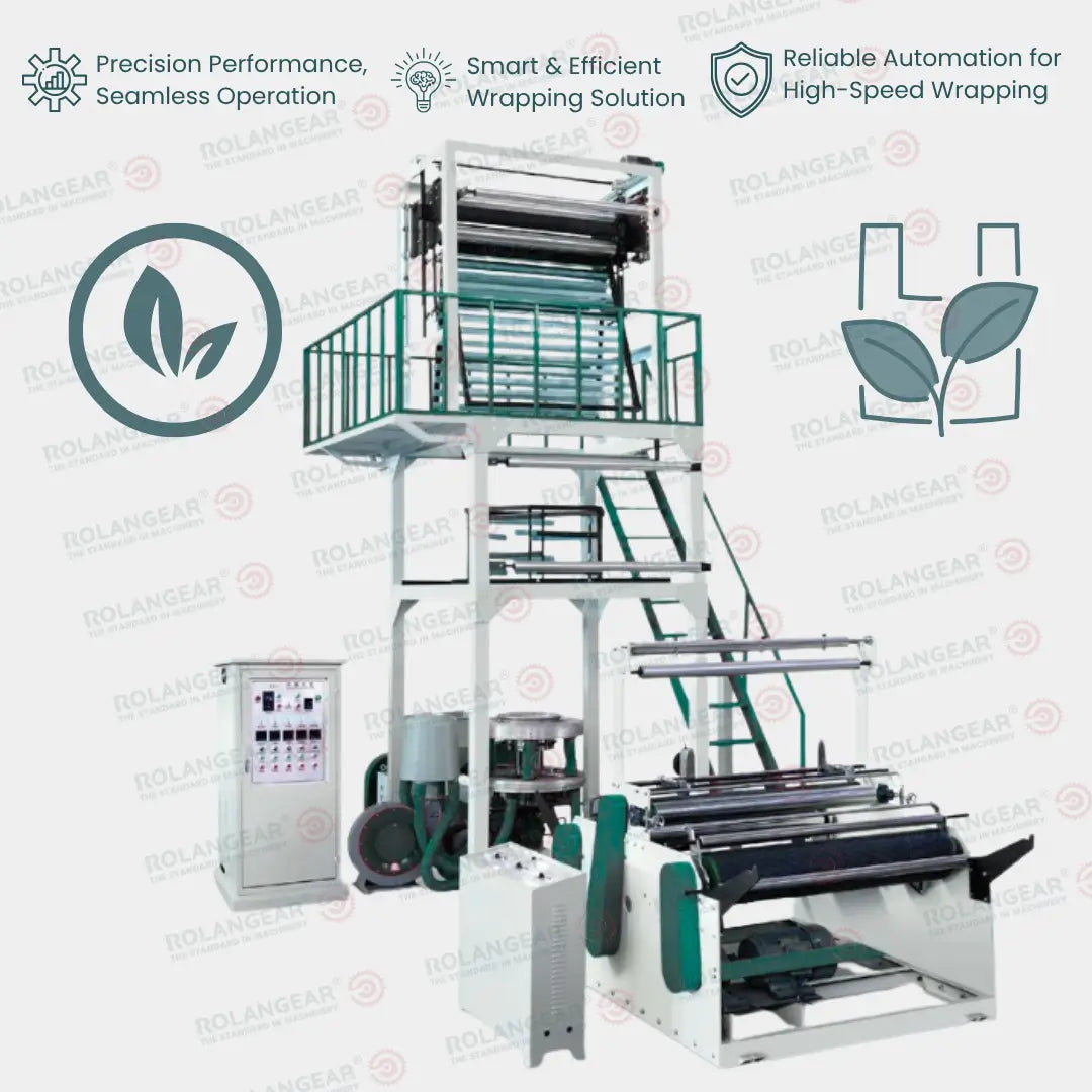 Elevator Rotary Head PE Film Blowing Machine