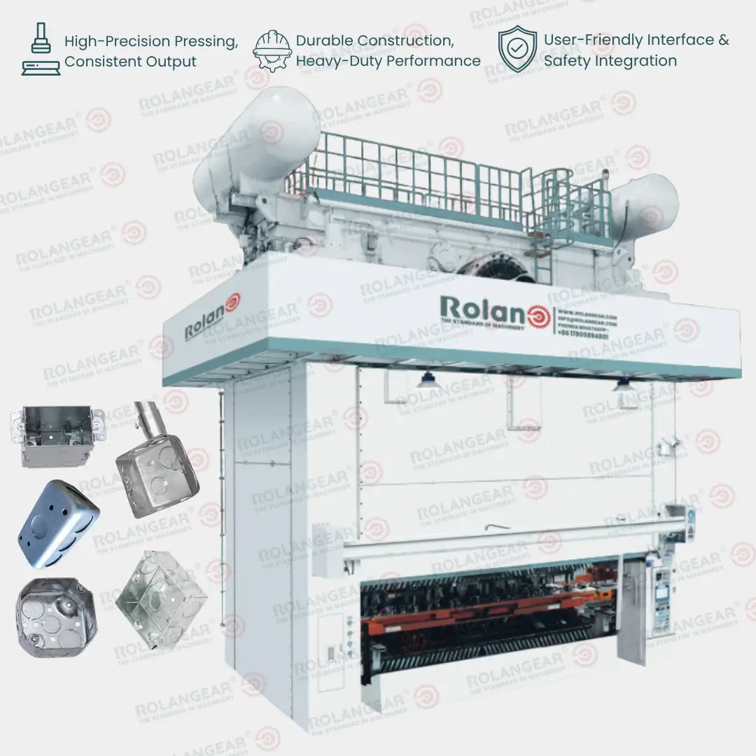 straight side eccentric gear press