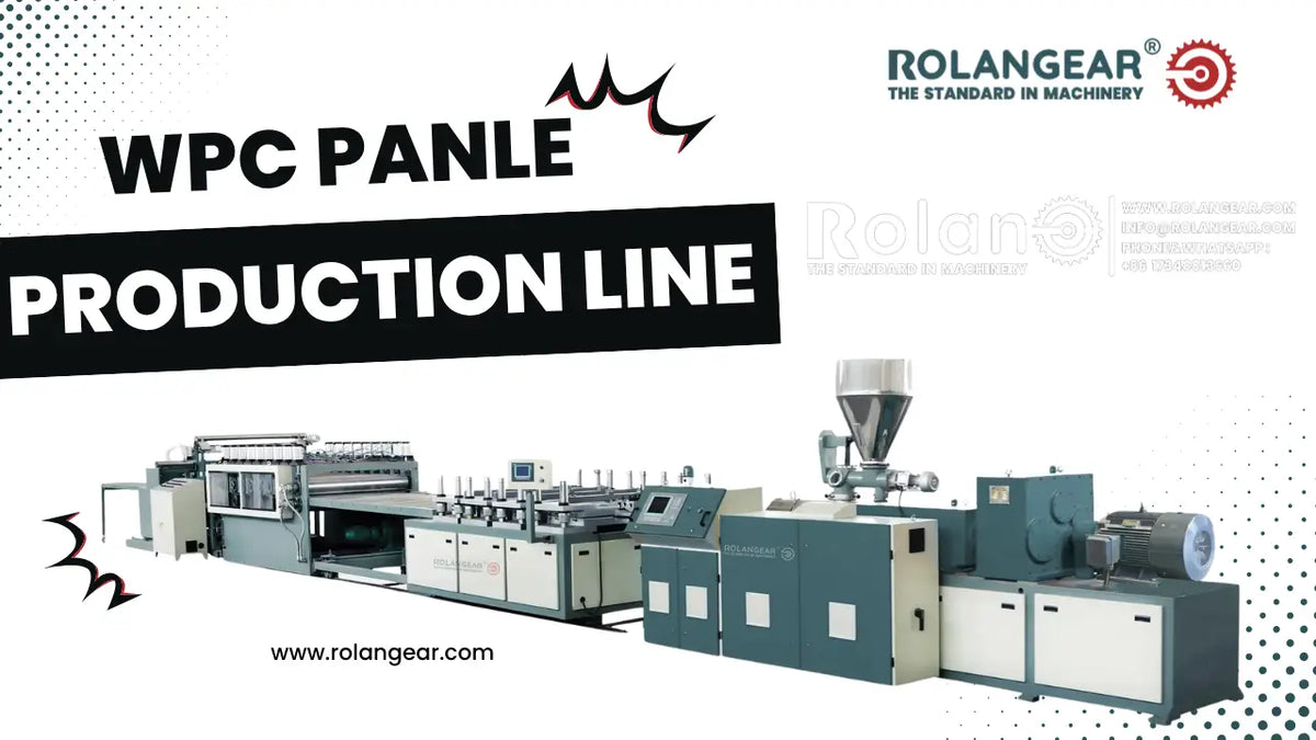 WPC Door & Panel production line