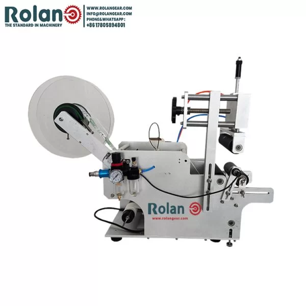 1. Semi Automatic Labeling Machine For Flat Square Bottles Rolan ⚙