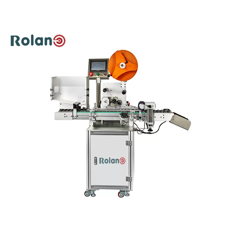 High precision full-automatic horizontal round bottle labeling machine Rolan ⚙