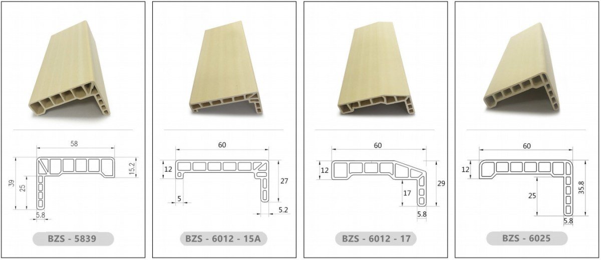 WPC Architrave  WPC boards Saudia arabia 